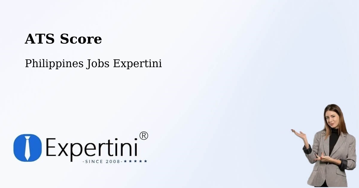 Resume ATS Score & Job Description Match Tool – Jordan - Philippines Jobs Expertini