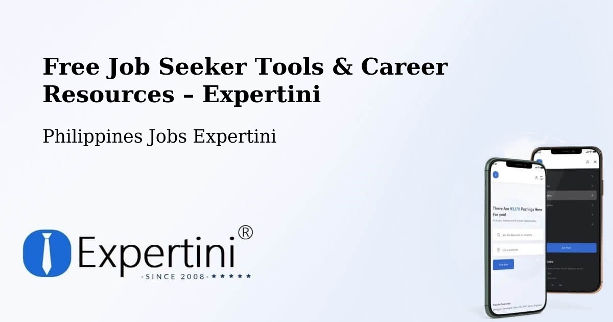 Free Job Seeker Tools & Career Resources – Jordan - Jordan, Philippines Jobs Expertini