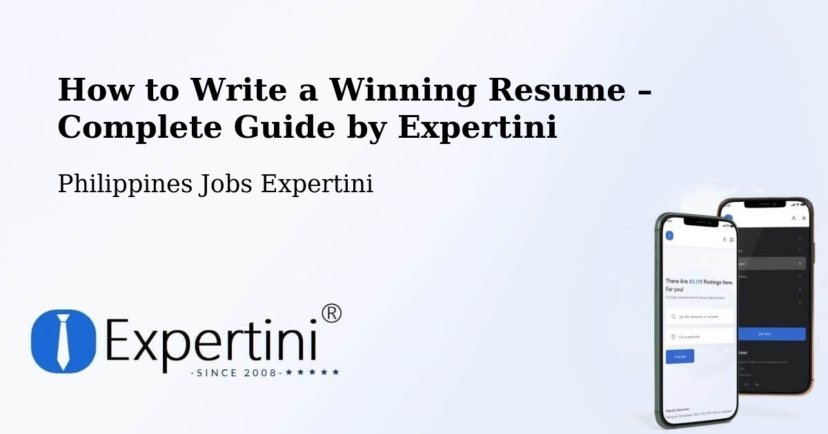 Resume Writing Guide for Job Seekers – Jordan - Jordan, Philippines Jobs Expertini