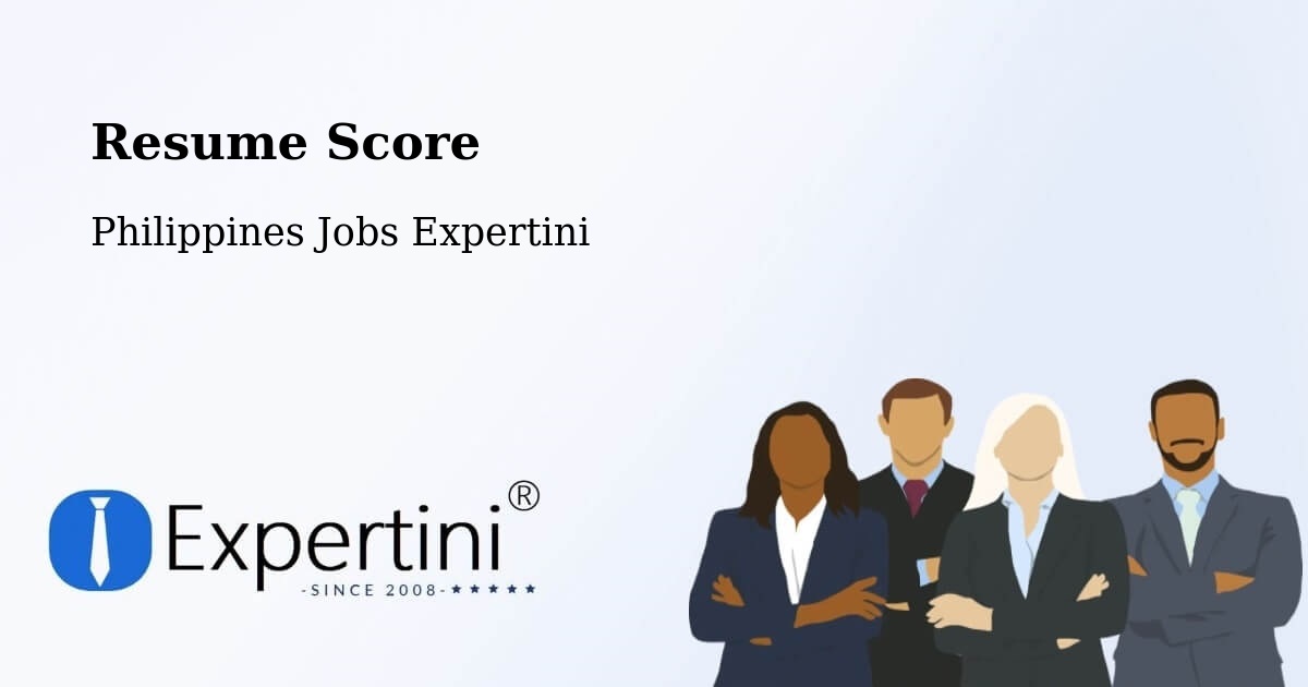 Resume Score & Job Description Match Tool – Jordan - Philippines Jobs Expertini